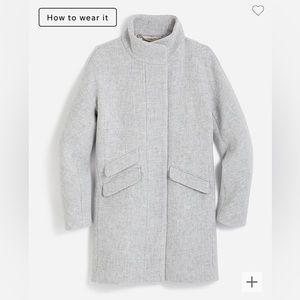J. Crew Cocoon Coat 12 Petite